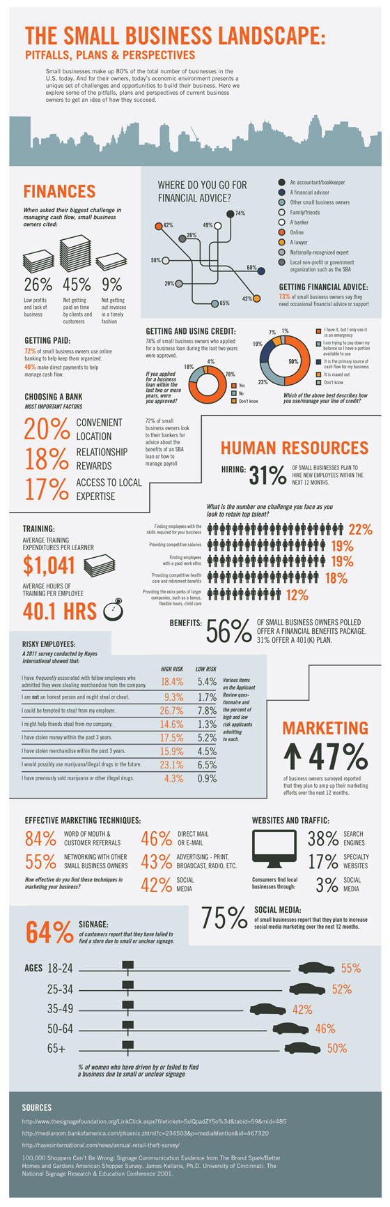 The Small Business Landscape [Infographic]