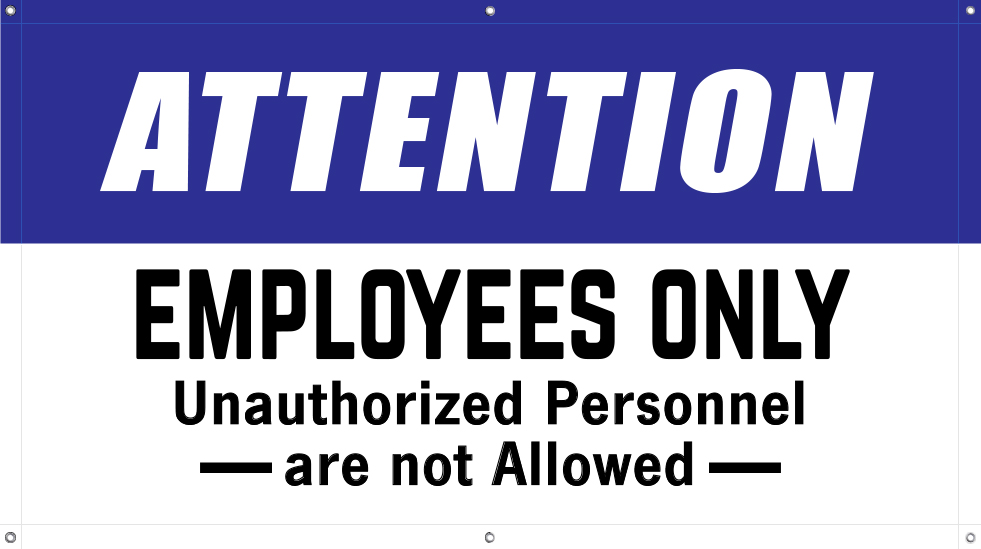 Employee Only Signs Signs Com