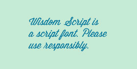 Wisdom Script