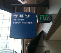 Restroom Signage