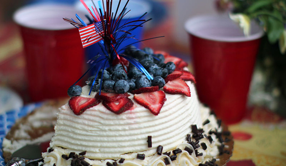 Fourth of July Cake