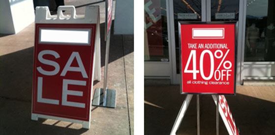 Sale Sign