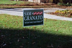 Granato Election Sign