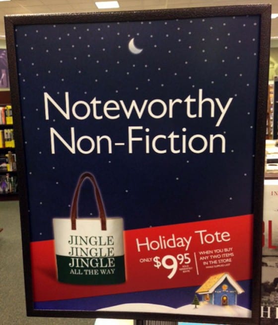 Barnes and Noble Tote