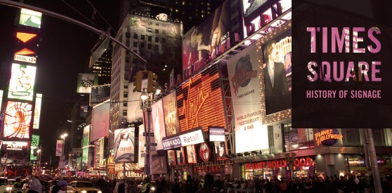 History of Signage in Times Square