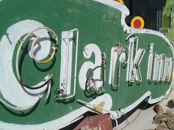 Clark Inn Sign