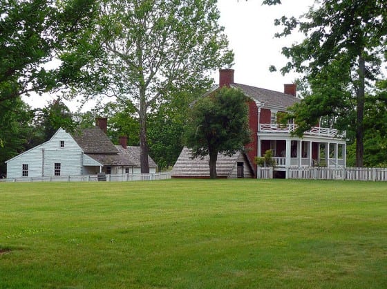Reconstructed McLean Farmhouse
