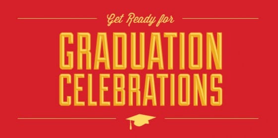 Get ready for graduation celebrations