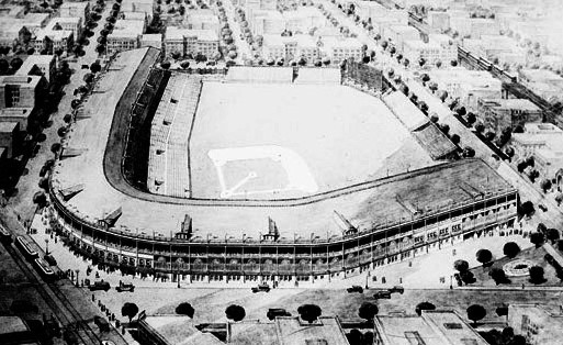 Rendering of Cubs Park Renovation, 1922