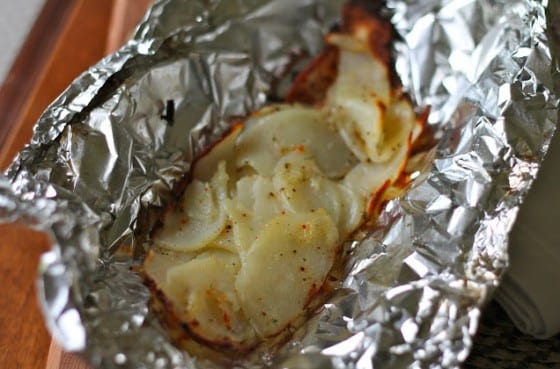 grilled potato packets