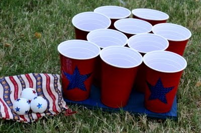 patriotic ping pong