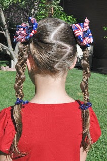 fourth of july hair