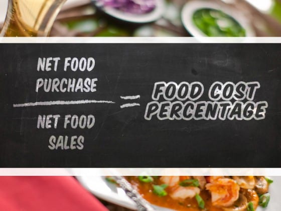 Food Cost Percentage Chart