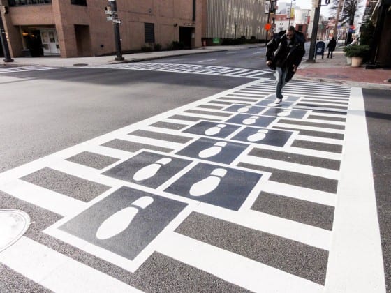 Hopscotch-Crosswalk-floor graphic