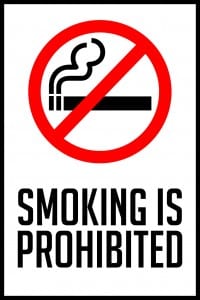 missouri smoking prohibited sign 12x18