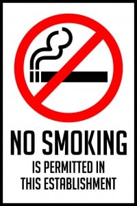 utah no smoking permitted sign 12x18