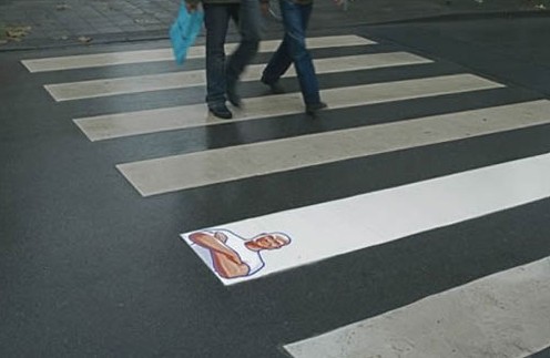 mr clean floor graphic crosswalk