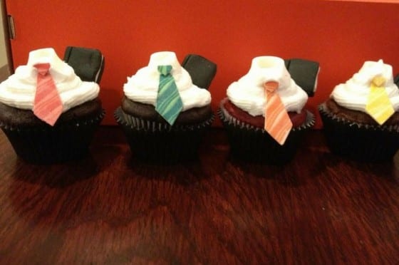 Missionary Cupcakes With Book of Mormon