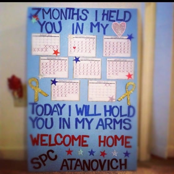 Welcome Home Signs Ideas For Military Homecomings