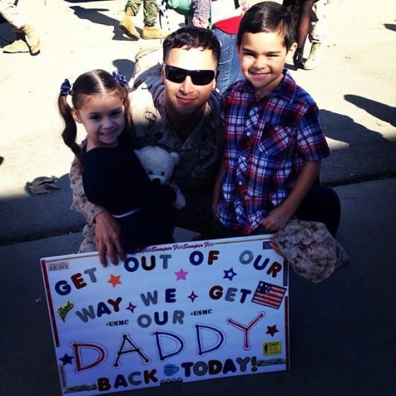 get our daddy back today sign