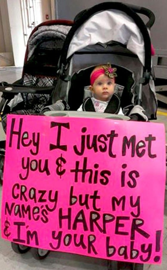 i just met you and this may be crazy sign