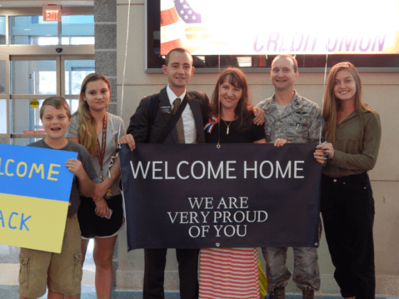 welcome home lds sign