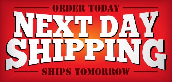 next day shipping feature