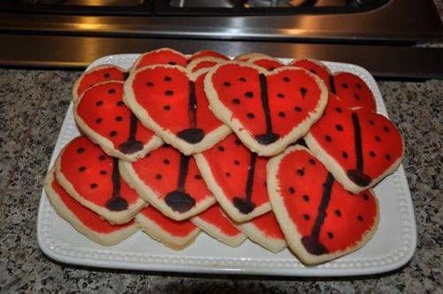 ladybug cookies