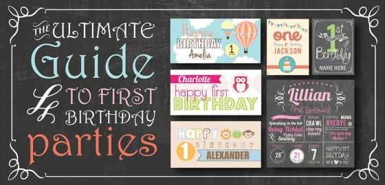 first birthday party feature