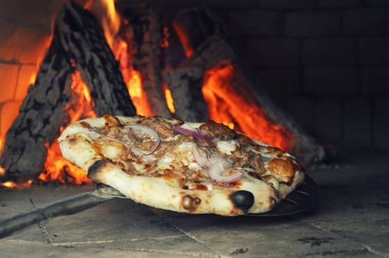 wood fired pizza