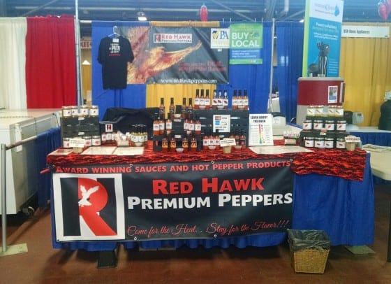 Red Hawk Premium Peppers Banner