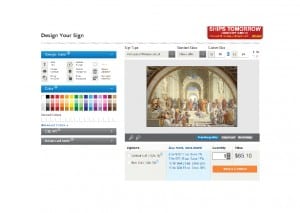 Signs.com Design Tool