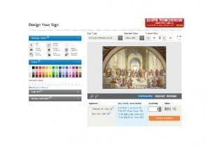 Signs.com Design Tool