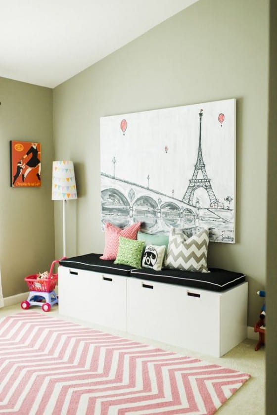 eiffel tower wall art