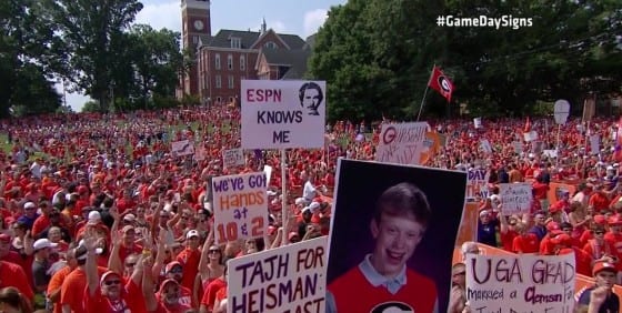 college gameday signs