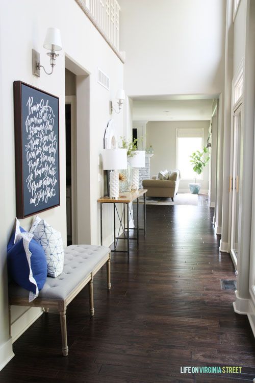 hallway canvas old home