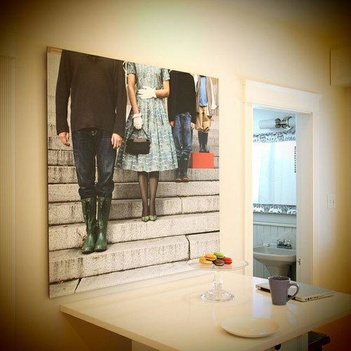 canvas wall art kitchen steps