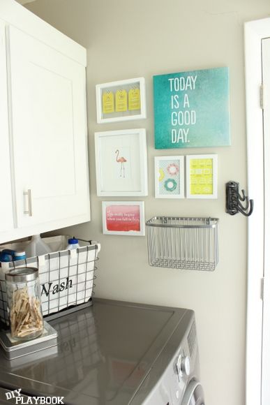 laundry room canvas print