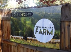 Family Farm Fabric Banner