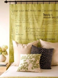 Curtain Headboard Fabric