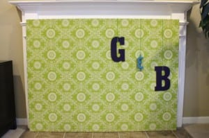 Lush Nest Fabric Banner