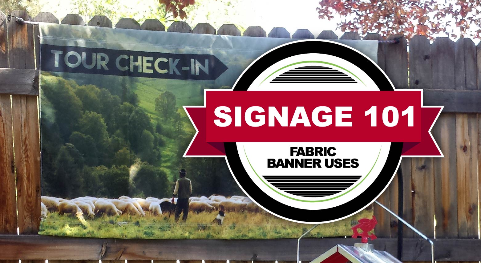 Signage 101 Logo - Fabric Banner Usage