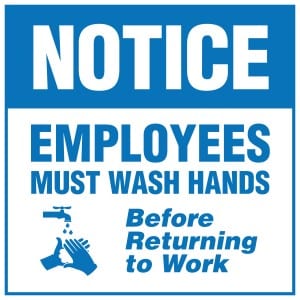 Handwashing Sign Laws For All 50 States Signs Com Blog