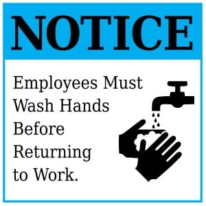 Handwashing Sign Laws For All 50 States Signs Com Blog