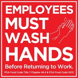 Pennsylvania handwashing sign 2