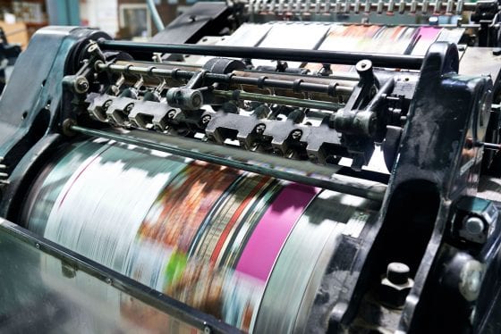 Offset Printing example