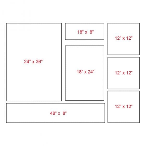 Square Canvas Layouts 5