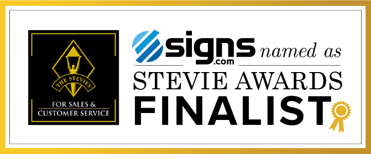 Signs.com Stevie Awards Finalists