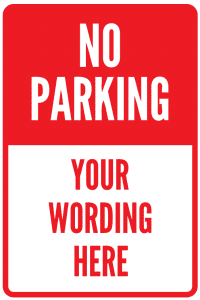 no parking sign