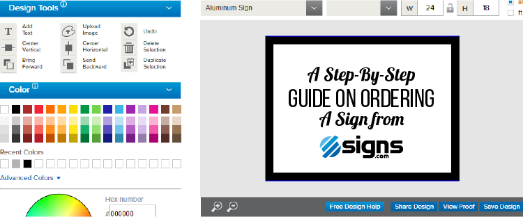 How to order a sign feature image